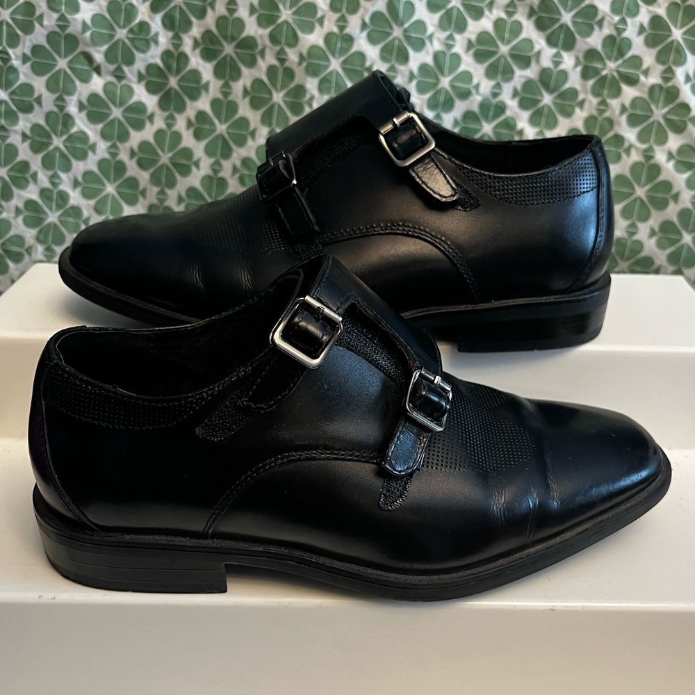 Boys Double Monk Strap Dress Shoes!